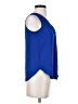 Banana Republic 100% Polyester Blue Sleeveless Blouse Size XS - photo 4