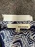 June & Hudson Chevron-herringbone Blue Shorts Size M - photo 3