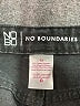 No Boundaries Stars Black Denim Shorts Size 13 - photo 3