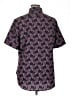 7 Diamonds Paisley Burgundy Short Sleeve Blouse Size XL - photo 2