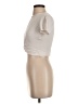 Zara Ivory Short Sleeve Top Size S - photo 5