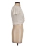 Zara Ivory Short Sleeve Top Size S - photo 4