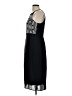 Design History 100% Polyester Graphic Black Cocktail Dress Size L - photo 5