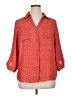 Fortune + Ivy 100% Polyester Polka Dots Red 3/4 Sleeve Blouse Size XL - photo 1