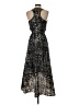 Aqua 100% Polyester Black Cocktail Dress Size S - photo 2