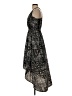 Aqua 100% Polyester Black Cocktail Dress Size S - photo 5