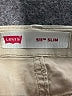 Levi's Solid Yellow Khaki Shorts Size 6 (estimated) - photo 3
