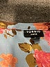 Torrid Floral Blue Short Sleeve Blouse Size 2X Plus (2) - photo 7