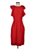 J.Crew 100% Wool Red Cocktail Dress Size 2 - photo 1