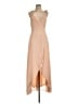 Lulus 100% Polyester Tan Cocktail Dress Size L - photo 1