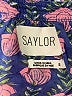 Saylor 100% Cotton Paisley Blue Casual Dress Size S - photo 7