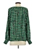 CAbi 100% Polyester Green Long Sleeve Blouse Size S - photo 2