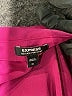 Express 100% Polyester Burgundy 3/4 Sleeve Blouse Size XL - photo 7