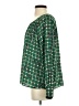 CAbi 100% Polyester Green Long Sleeve Blouse Size S - photo 5