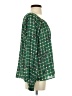 CAbi 100% Polyester Green Long Sleeve Blouse Size S - photo 4