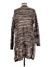 Sun & Shadow 100% Acrylic Brown Cardigan Size M - photo 2