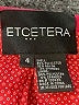 Etcetera Burgundy Jacket Size 4 - photo 6