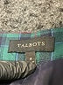 Talbots Plaid Blue Casual Pants Size 4 - photo 7