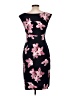 Connected Apparel Floral Black Cocktail Dress Size 10 - photo 2