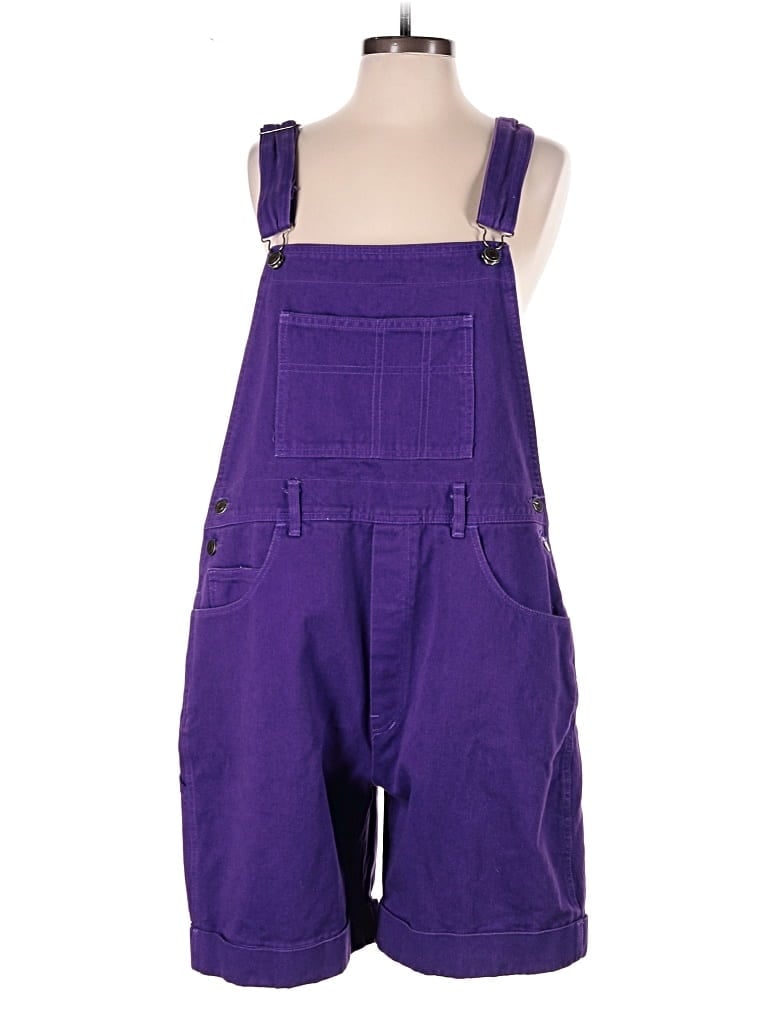 Pre-owned Assorted Brands Overall Shorts In Purple