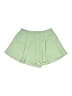 Gomorn 100% Polyester Solid Green Shorts Size 6 - photo 1