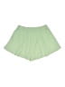Gomorn 100% Polyester Solid Green Shorts Size 6 - photo 2