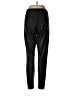 BCBGMAXAZRIA 100% Polyurethane Black Track Pants Size 8 - photo 2