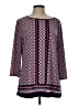Croft & Barrow Pink 3/4 Sleeve Blouse Size L - photo 1