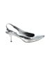 Via Spiga Metallic Silver Heels Size 8 - photo 1