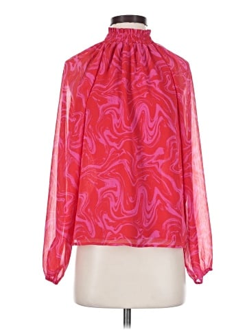 Scoop 3/4 Sleeve Blouse (view 1)