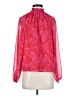 Scoop 100% Polyester Pink 3/4 Sleeve Blouse Size S - photo 1
