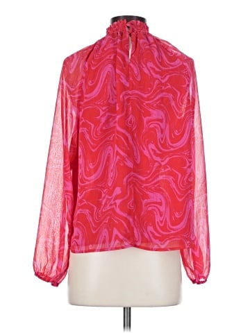 Scoop 3/4 Sleeve Blouse (view 2)