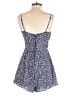 Francesca's 100% Polyester Hearts Blue Romper Size S - photo 2