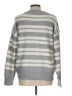 Vince Camuto Stripes Gray Pullover Sweater Size L - photo 2