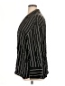 Gap 100% Rayon Stripes Black 3/4 Sleeve Button-Down Shirt Size XL - photo 5