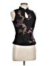 Romwe Black Sleeveless Blouse Size L - photo 1