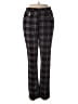 Adrienne Vittadini Plaid Black Casual Pants Size M - photo 1