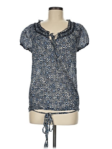 BCBGMAXAZRIA Short Sleeve Blouse (view 1)
