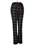 Adrienne Vittadini Plaid Black Casual Pants Size M - photo 2