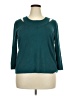 Cable & Gauge Teal Pullover Sweater Size 3X - photo 1