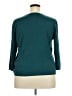 Cable & Gauge Teal Pullover Sweater Size 3X - photo 2