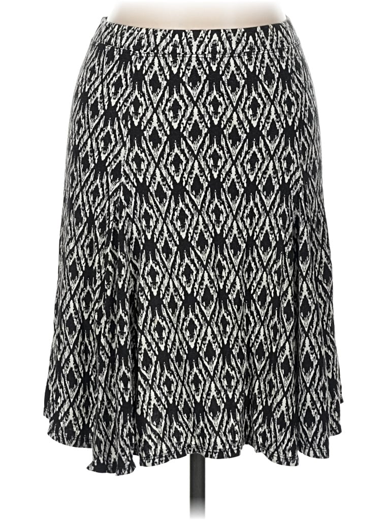 Pre-owned Max Studio Casual Skirt In Black
