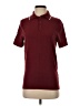Assorted Brands Burgundy Short Sleeve Top Size XS - photo 1