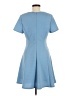 Hutch Solid Blue Casual Dress Size M (petite) - photo 2