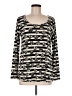 Lularoe Black Long Sleeve Top Size M - photo 1