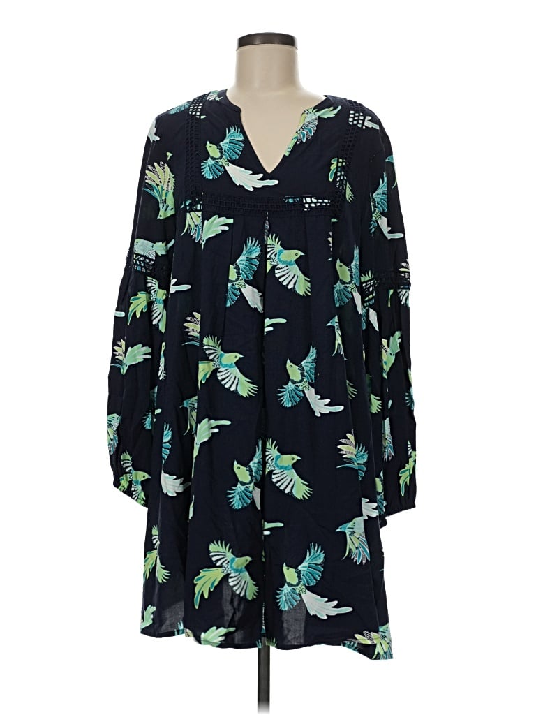 Pre-owned Crown & Ivy Casual Dress In Blue