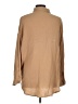 Altar'd State 100% Cotton Solid Tan Long Sleeve Button-Down Shirt Size M - photo 2