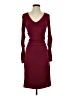 Nicole Miller Burgundy Cocktail Dress Size S - photo 1