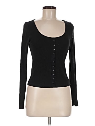 Scoop Long Sleeve Top (view 1)