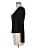 Scoop Black Long Sleeve Top Size 8 - 10 - photo 5